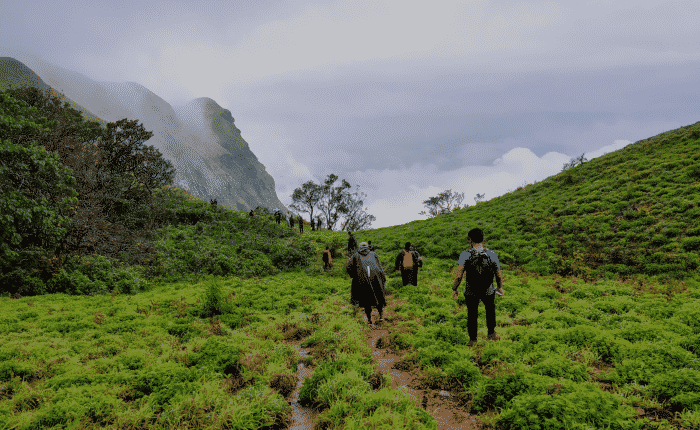 Enchanting View on Bandaje Falls trek via Ballarayanadurga Fort