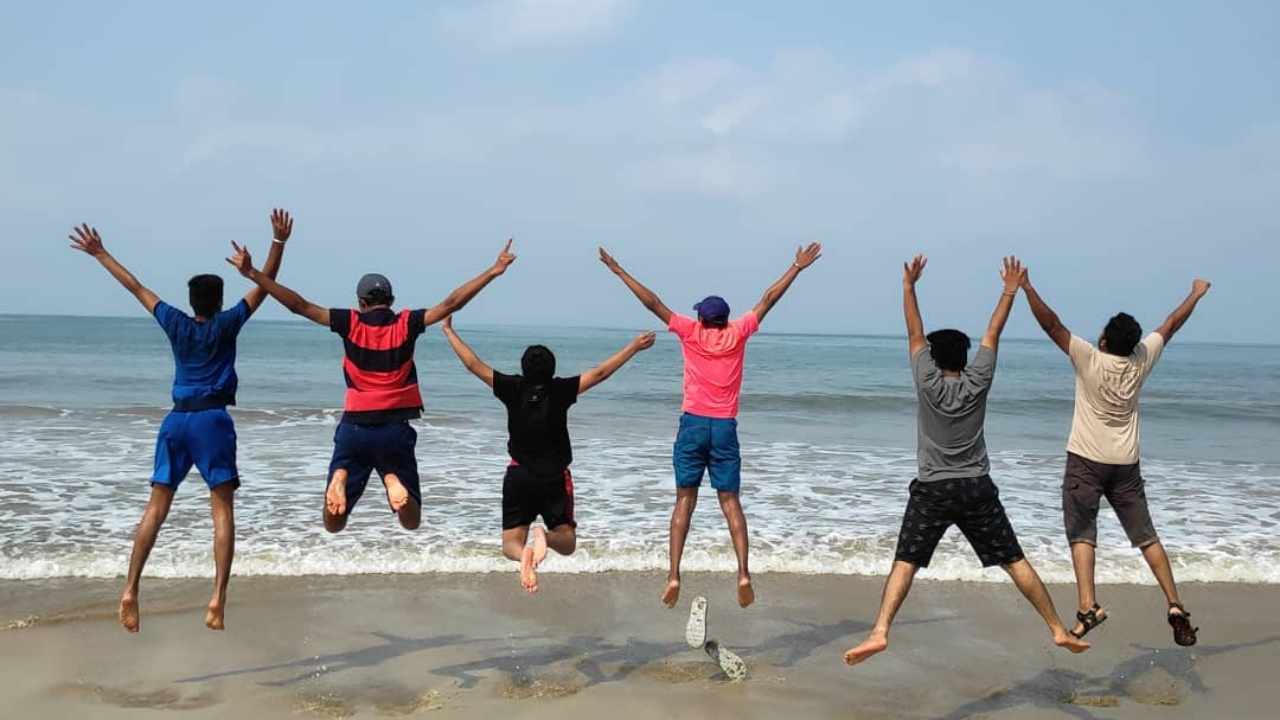 at the shores of Kumta beach